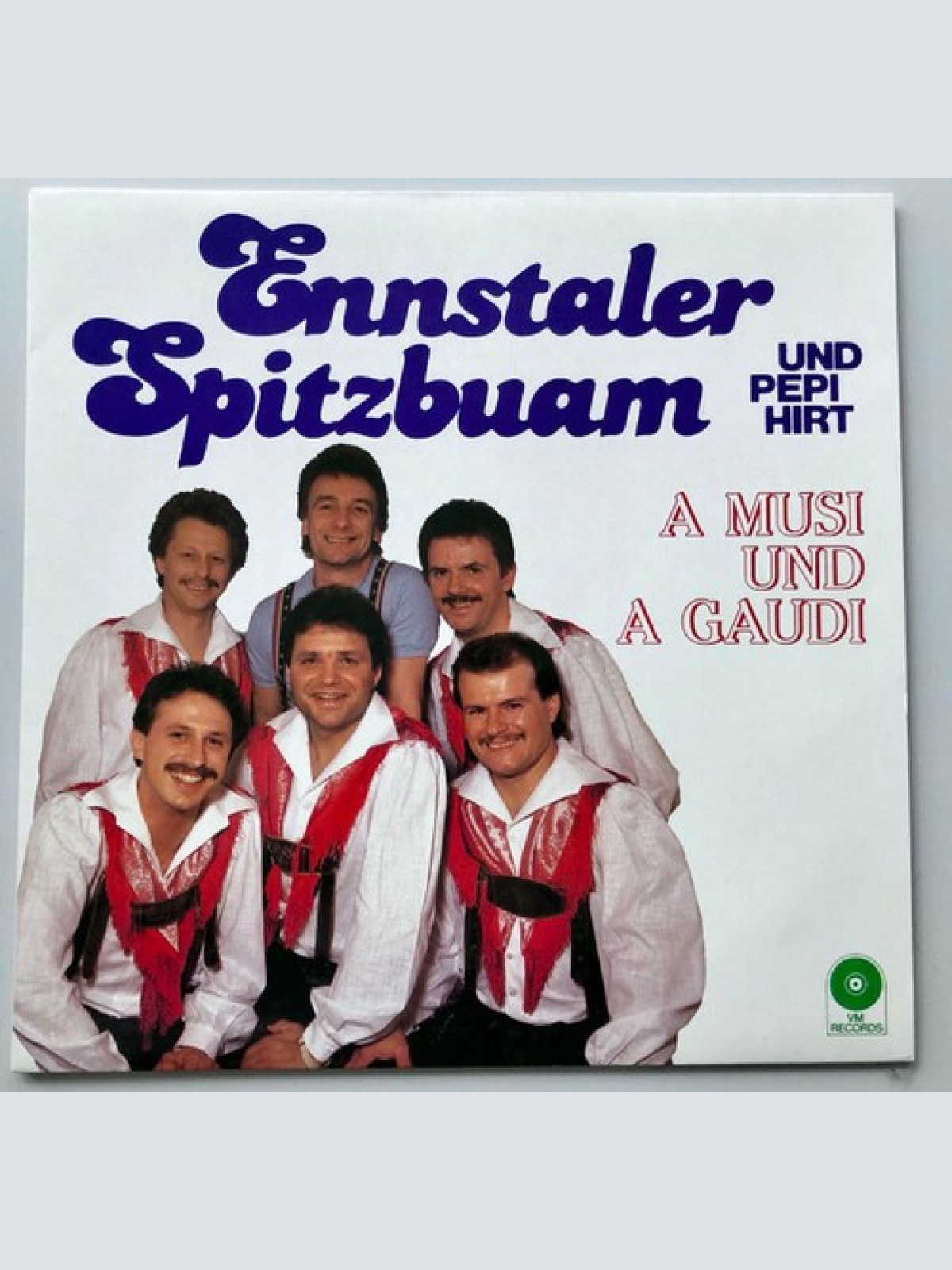 LP, Album Ennstaler Spitzbuam* Und Pepi Hirt - A Musi Und A Gaudi