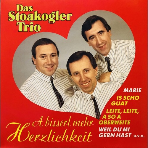 LP, Album Das Stoakogler Trio* - A Bisserl Mehr Herzlichkeit