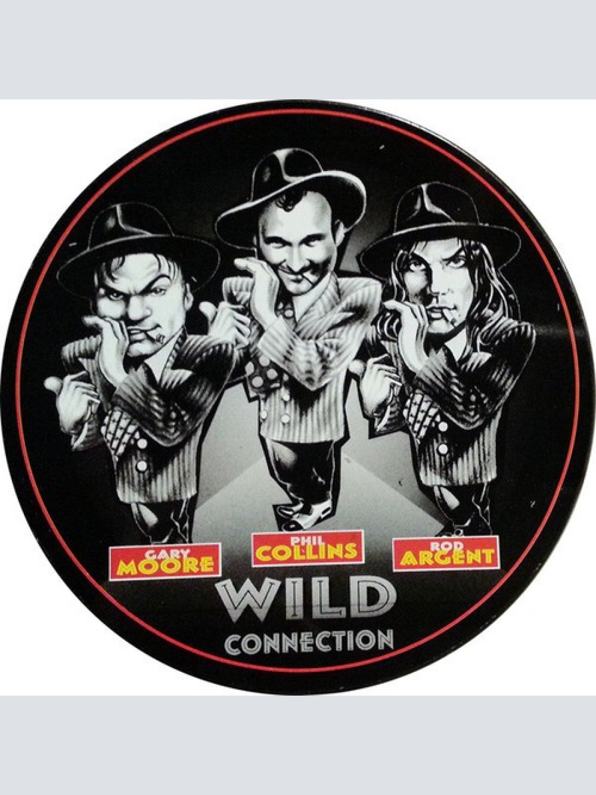 CD, Album, RE, Tin Gary Moore, Phil Collins, Rod Argent - Wild Connection