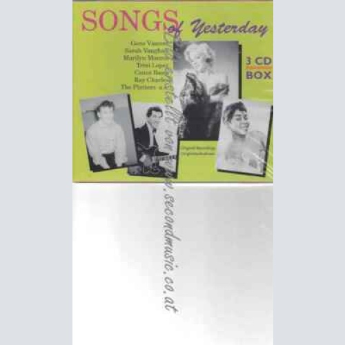 CD--Various | --Songs of Yesterday .CD (Vol)