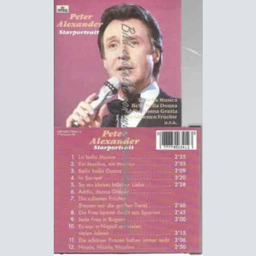 CD--Peter Alexander | --Starportrait