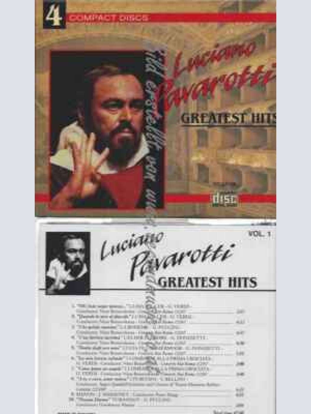 CD--Pavarotti--Greatest HitsFranzösisch Ausgabe |