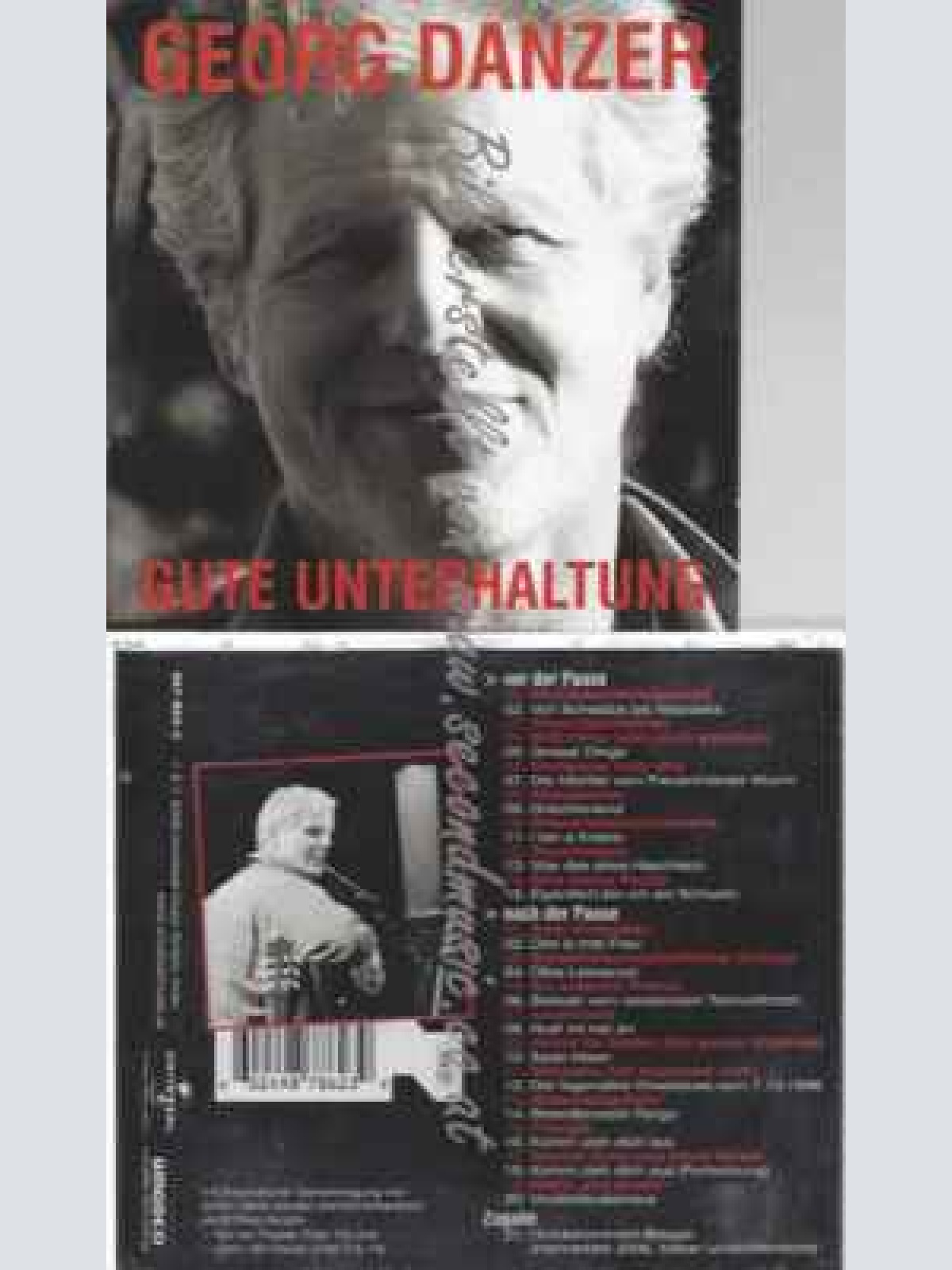 CD--Georg Danzer | --Gute Unterhaltung