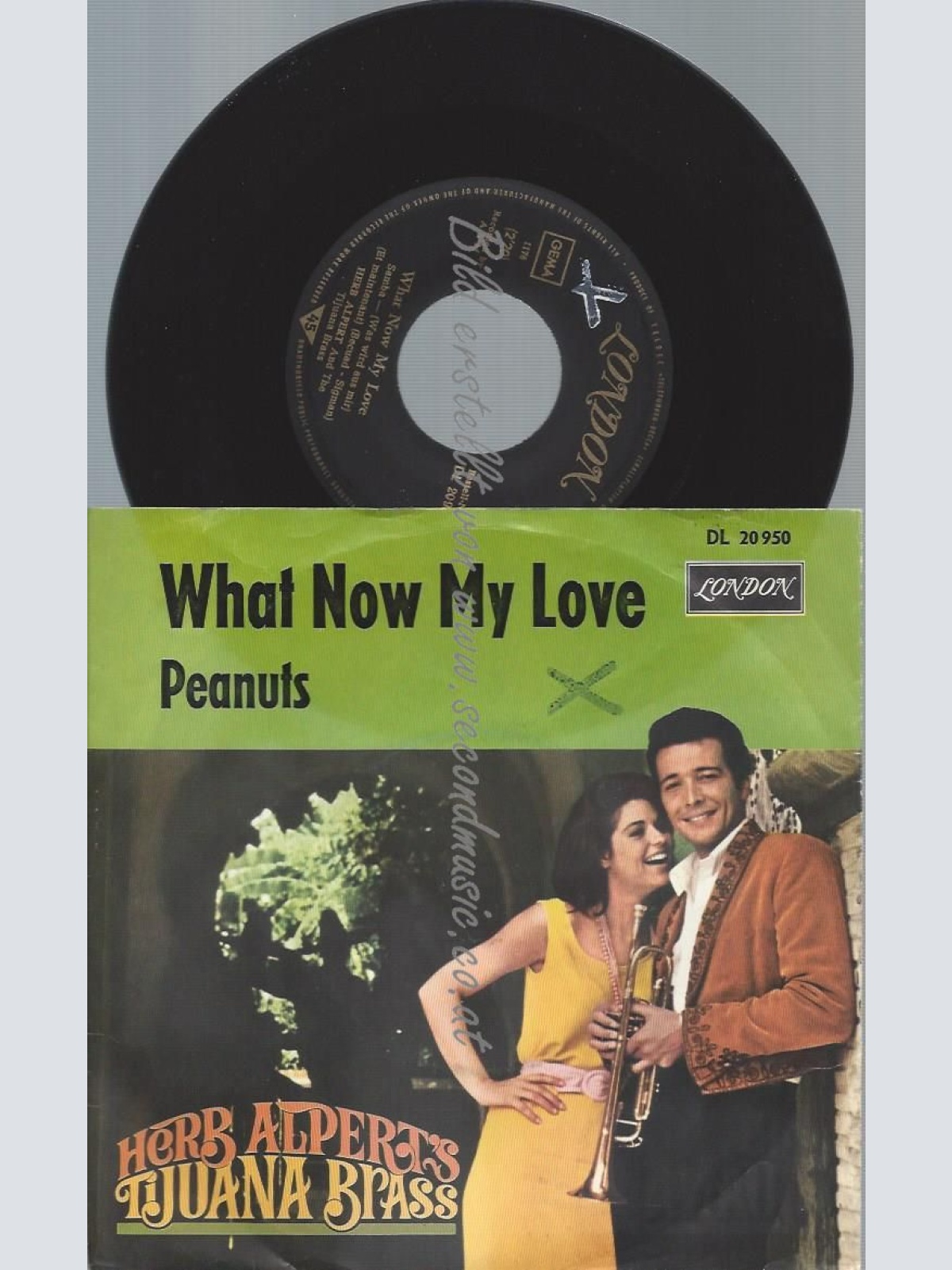 7"  Herb Alpert And The Tijuana Brass  What Now My Love