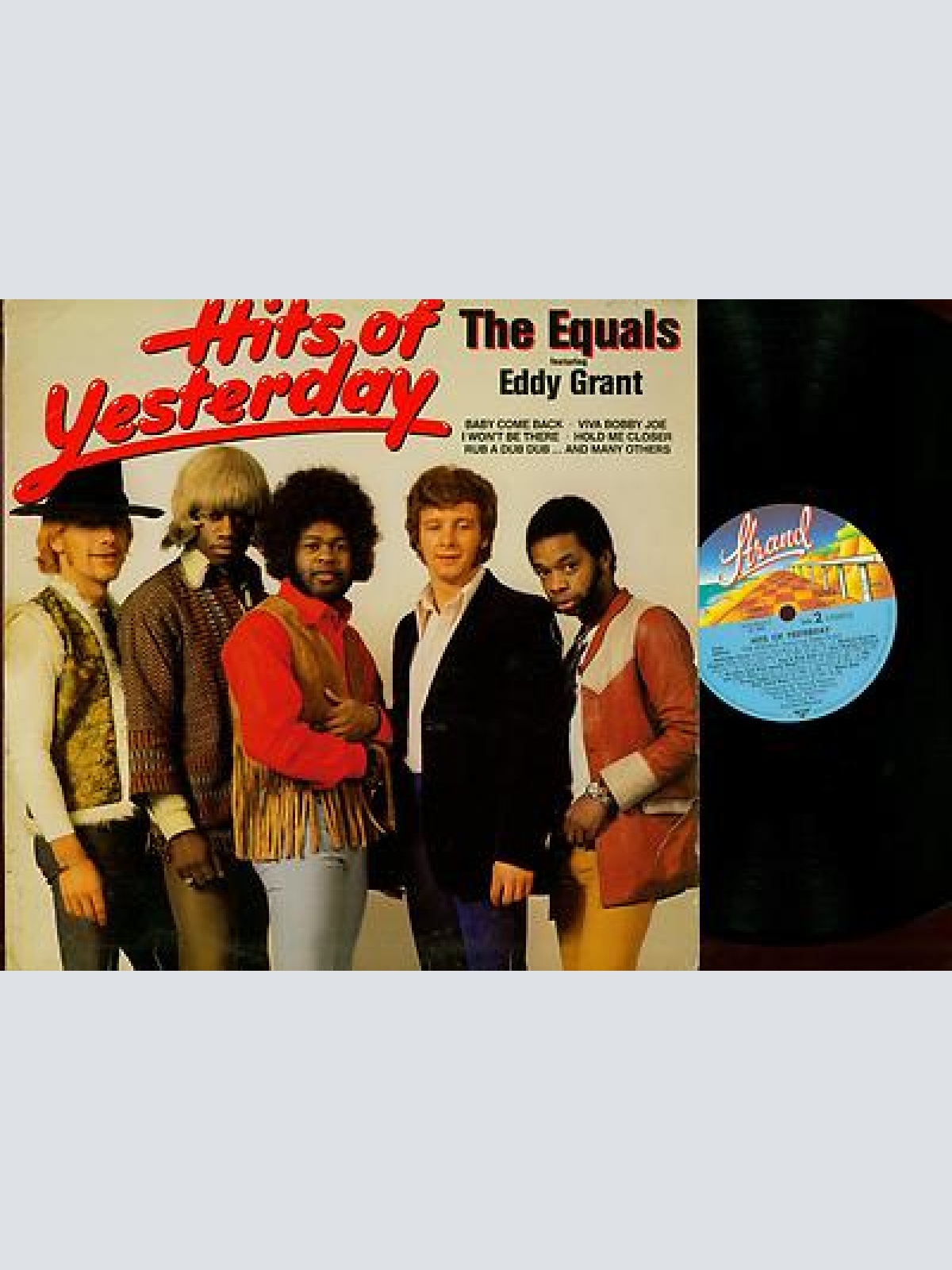 LP--THE EQUALS--HITS OF YESTERDAY