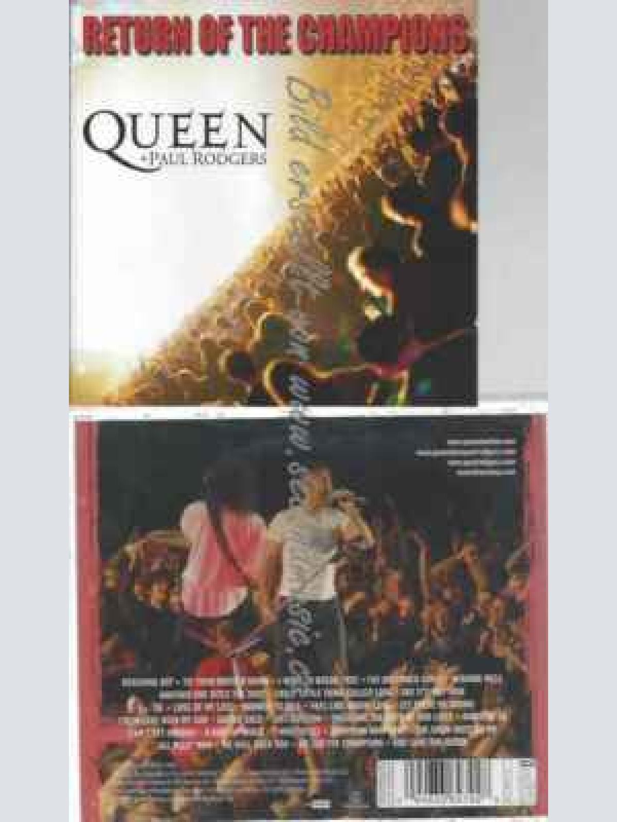 CD--Queen und Paul Rodgers | --Return of the Champions-Live