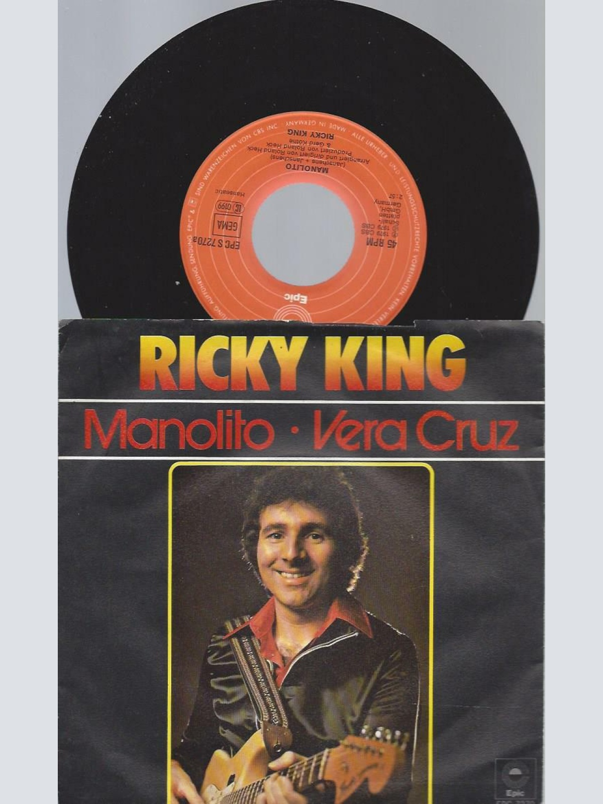 7"   Ricky King  Manolito