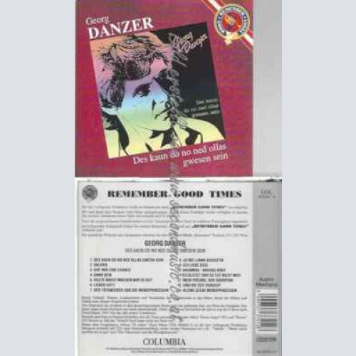 CD--Georg Danzer -Des Kaun Do No Net Ollas Gwesen Sein