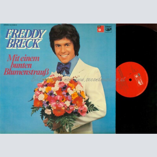 LP-- Freddy Breck  Mit Einem Bunten Blumenstrauß