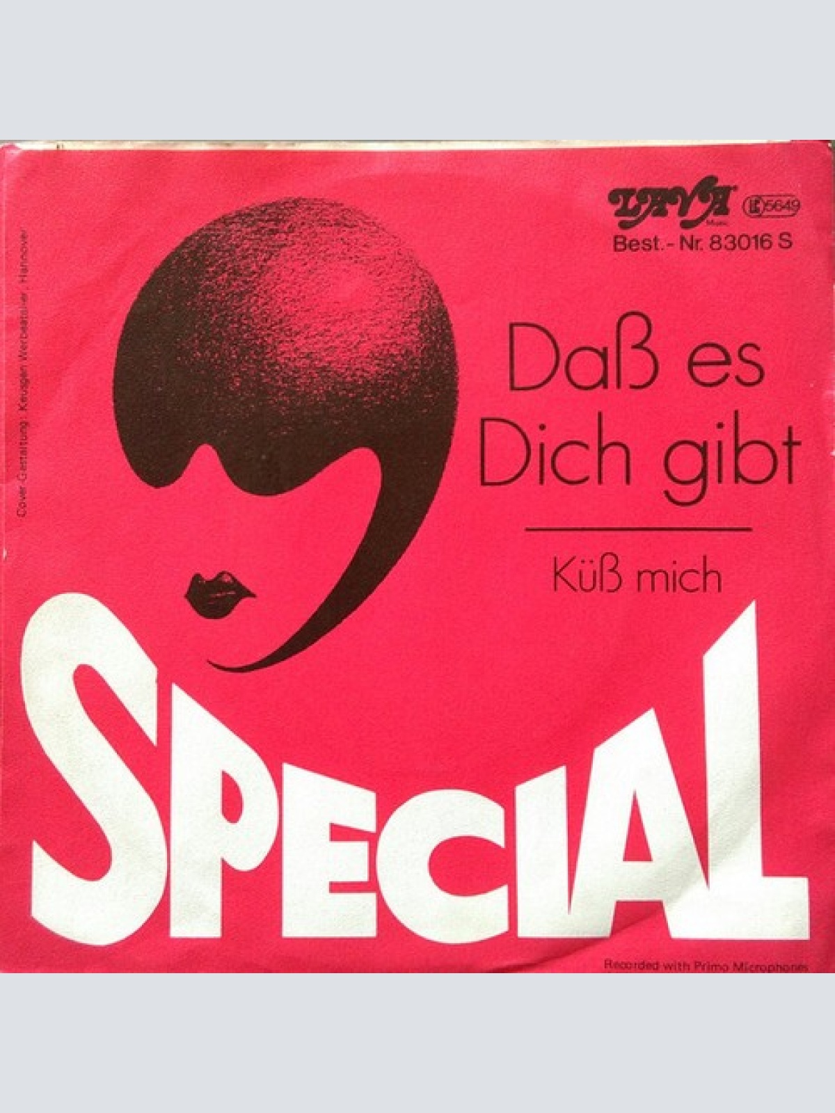 7", Single Special (7) - Daß Es Dich Gibt