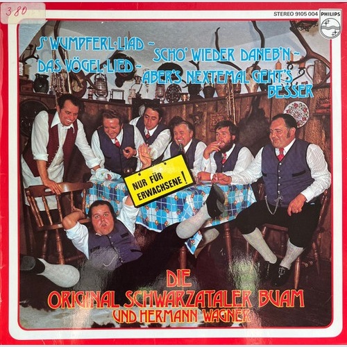 LP, Album Die Original Schwarzataler Buam Und Hermann Wagner (4) - Die Origin...