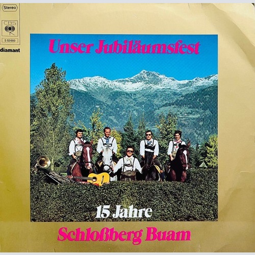 LP, Album Schloßberg Buam* - Unser Jubiläumsfest - 15 Jahre