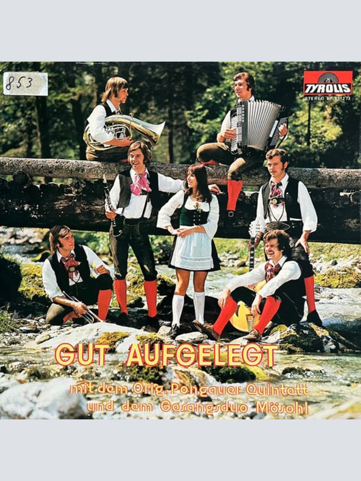 LP, Album Orig. Pongauer Quintett* Und Dem Gesangsduo Möschl - Gut Aufgelegt