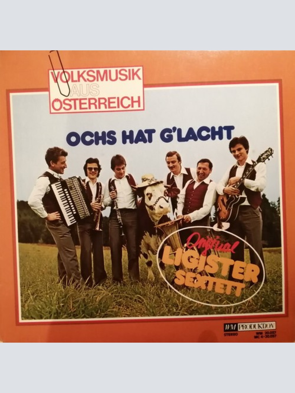 LP, Album Original Ligister Sextett - Ochs Hat G'lacht