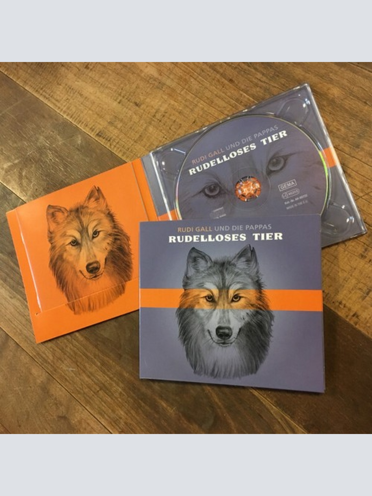 CD, Album Rudi Gall - Rudelloses Tier