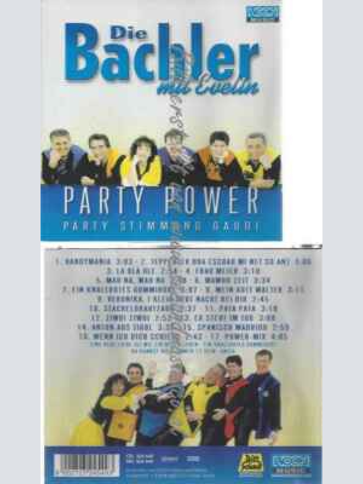 CD--Bachler Buam mit Evelin | --Party Power