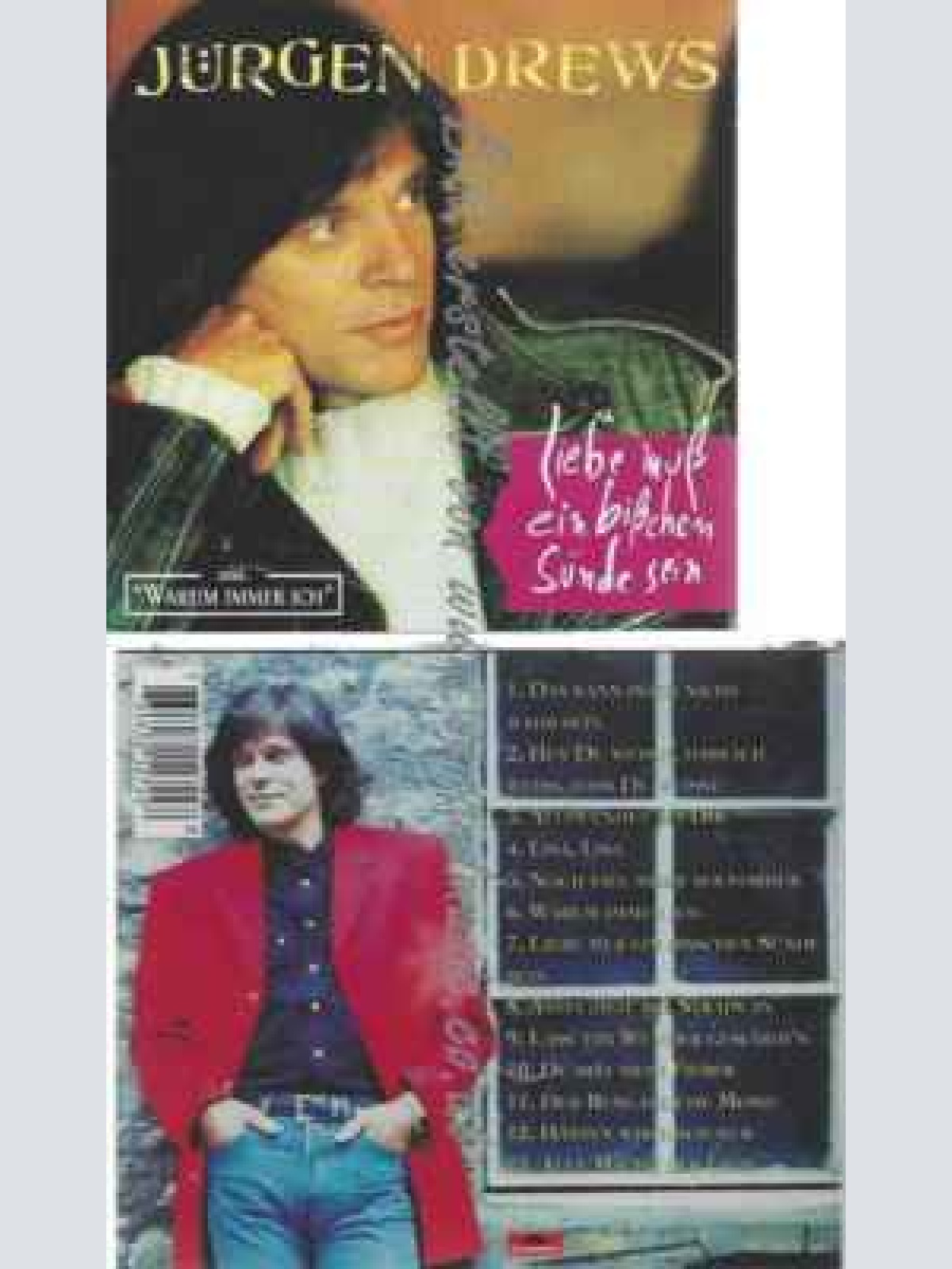 CD--Jürgen Drews | --Liebe Muss Ein Bisschen Sünde