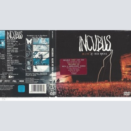 CD--INCUBUS--ALIVE AT RED ROCKS