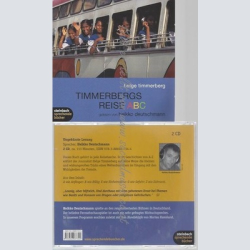 CD--HELGE TIMMERBERG UND HEIKKO DEUTSCHMANN--TIMMERBERGS REISE ABC. 2 CDS1. MÄRZ