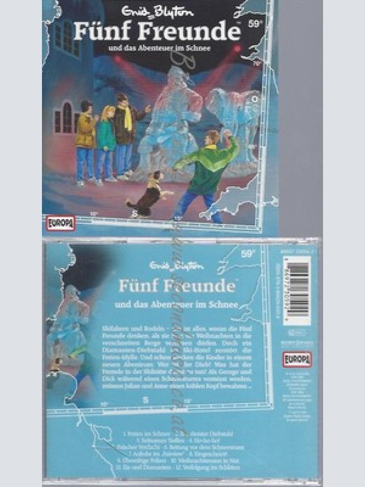 CD--FÜNF FREUNDE--FÜNF FREUNDE UND DAS ABENTEUER IM SCHNEE - FOLGE 59