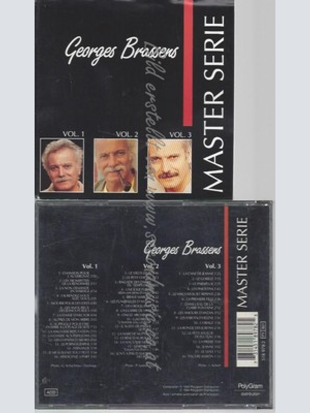 CD--GEORGES BRASSENS--MASTER SERIE 1+2+3 | BOX-SET