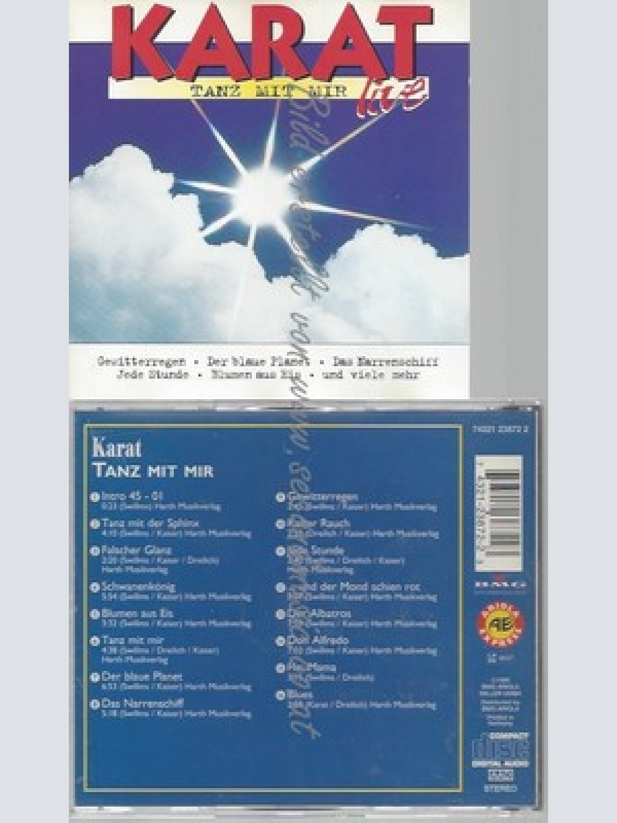 CD--KARAT--TANZ MIT MIR-LIVE