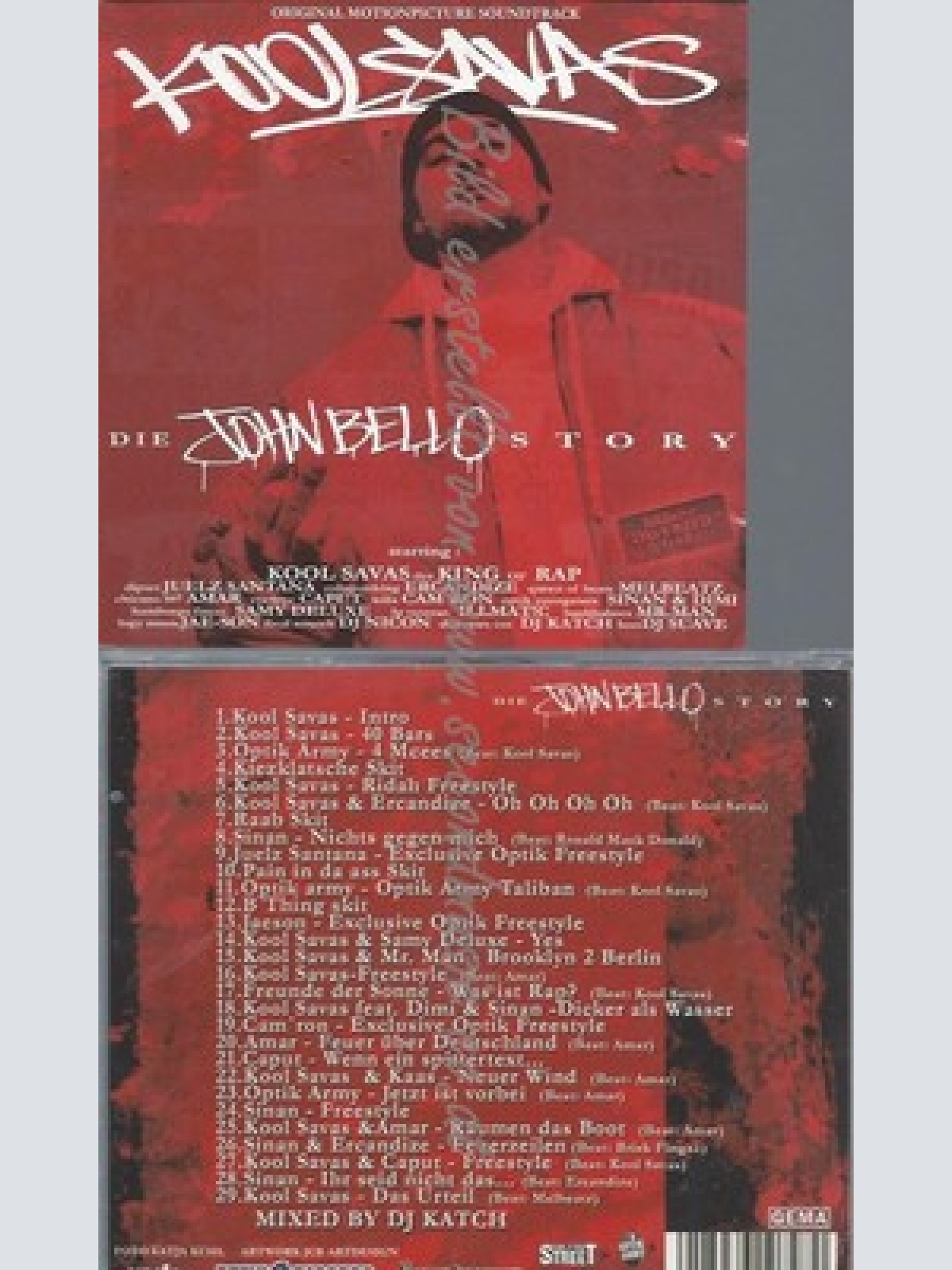 CD--KOOL SAVAS--DIE JOHN BELLO STORY