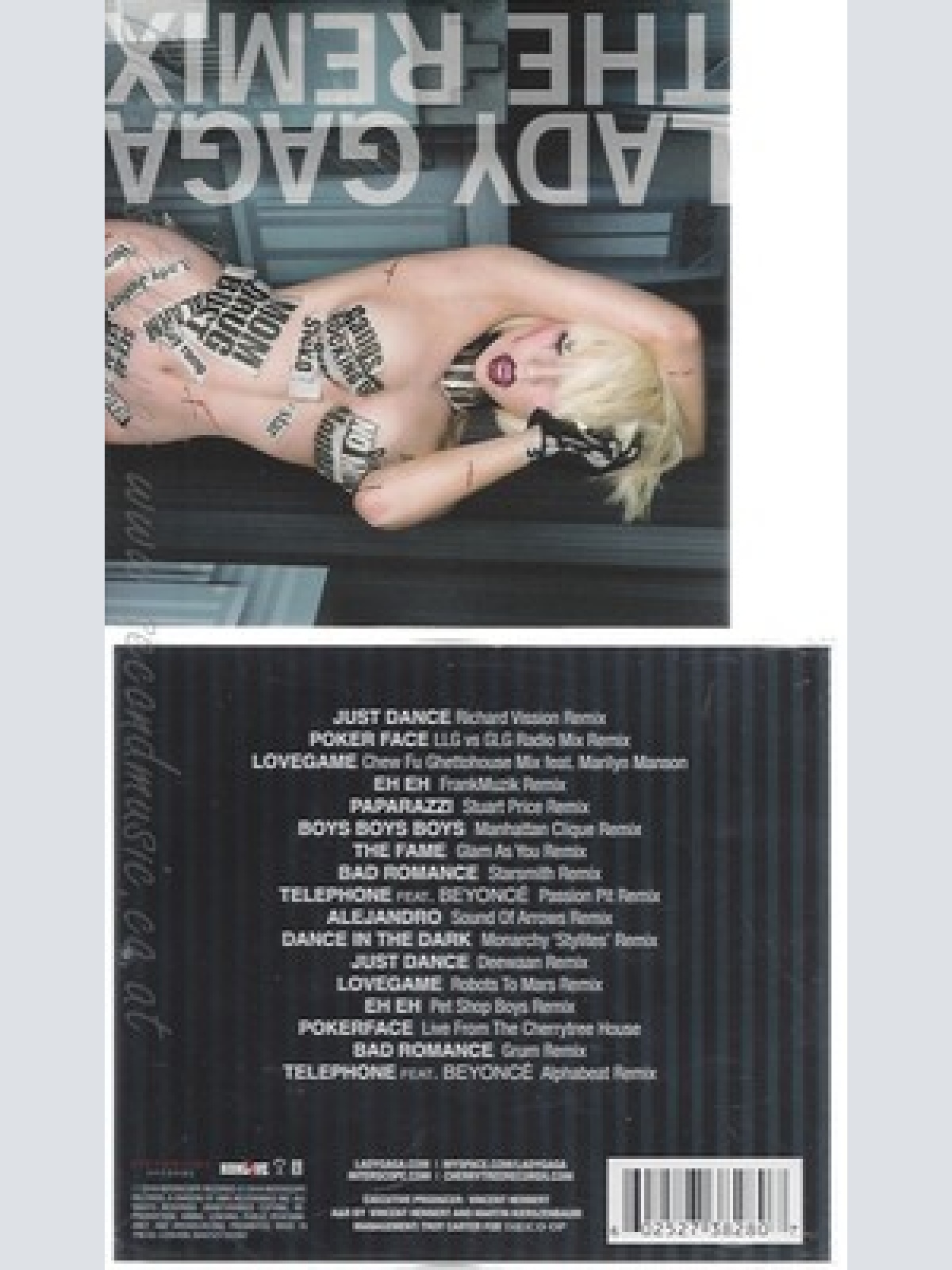 CD--LADY GAGA--THE FAME MONSTER REMIXES