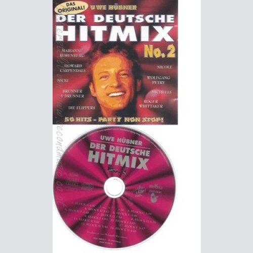 CD--DIVERSE--UWE HÜBNER'S DER DEUTSCHE HITMIX NO. 2: 50 HITS - PARTY NON STOP !