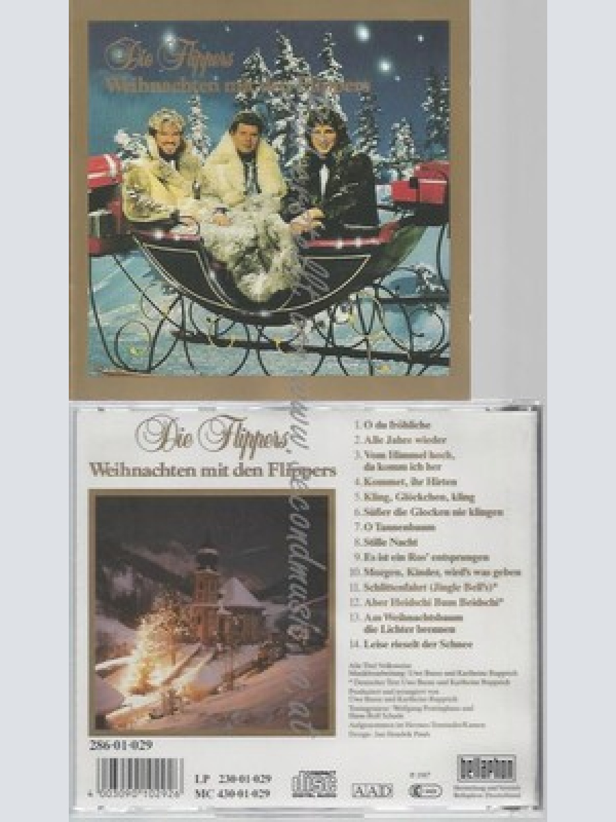 CD--DIE FLIPPERS--WEIHNACHTEN MIT DEN FLIPPERS