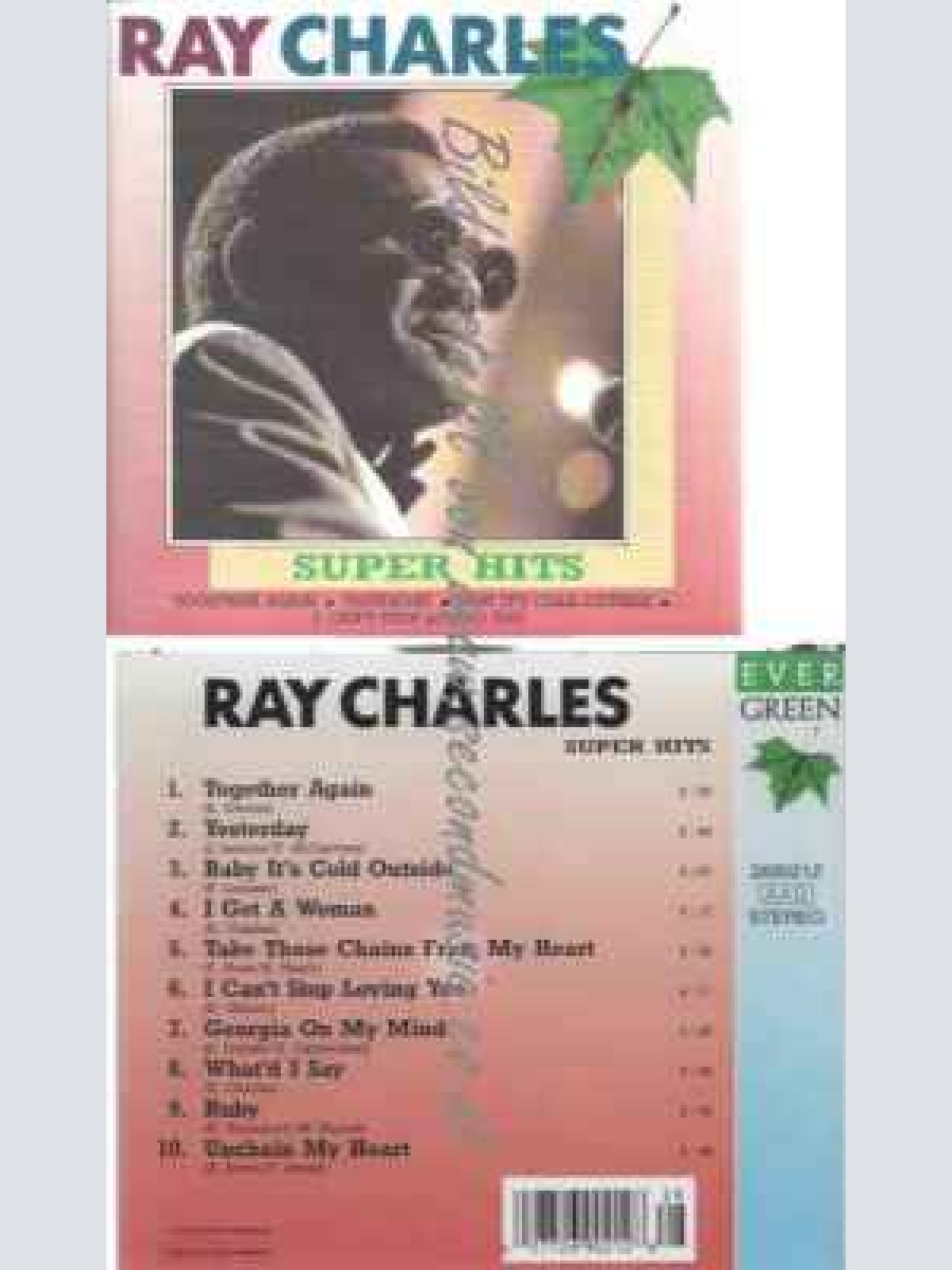 CD--Ray Charles--Super hits