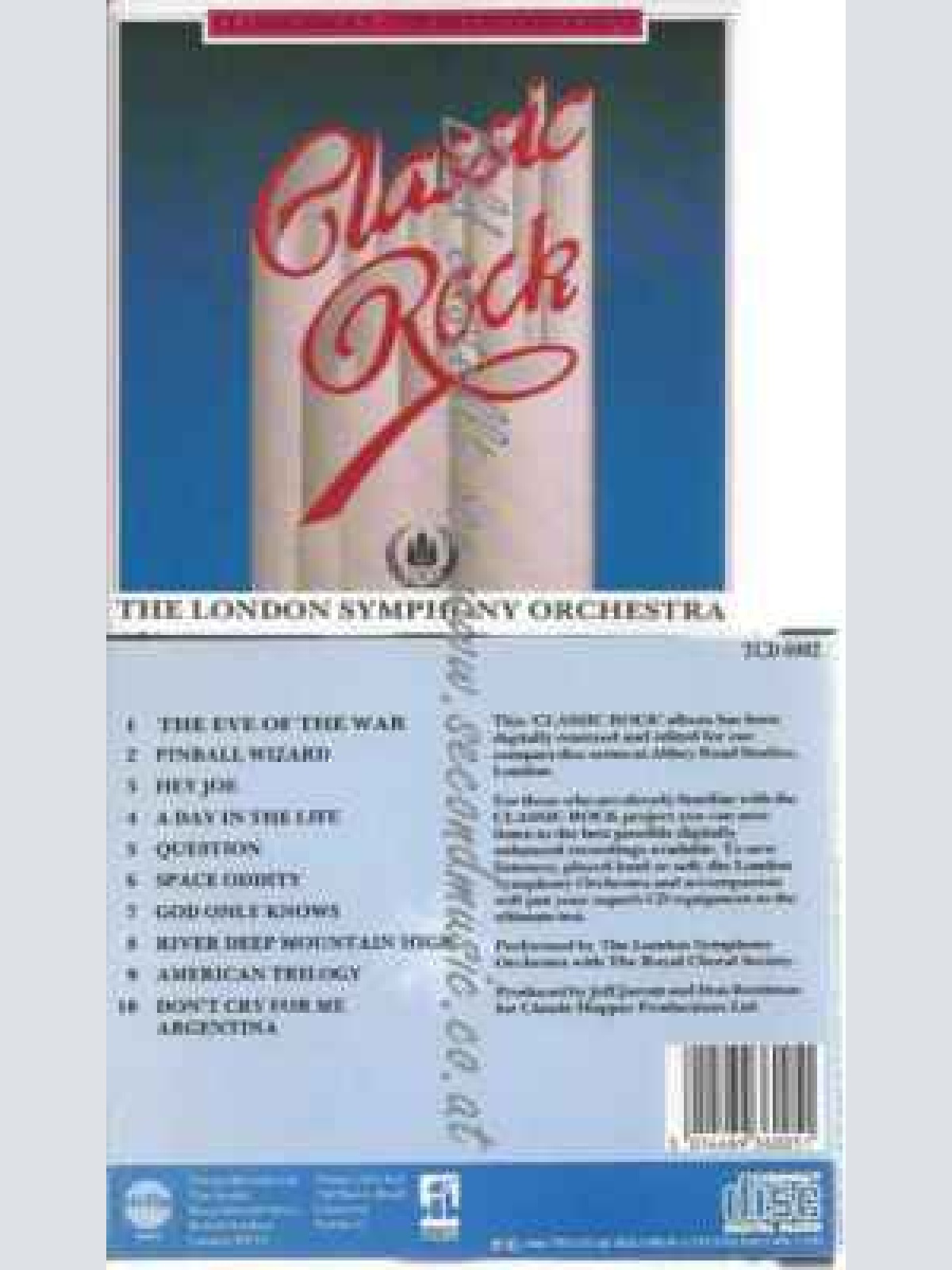 CD--London Symphony Orchestra--Classic Rock  - The Second Movement