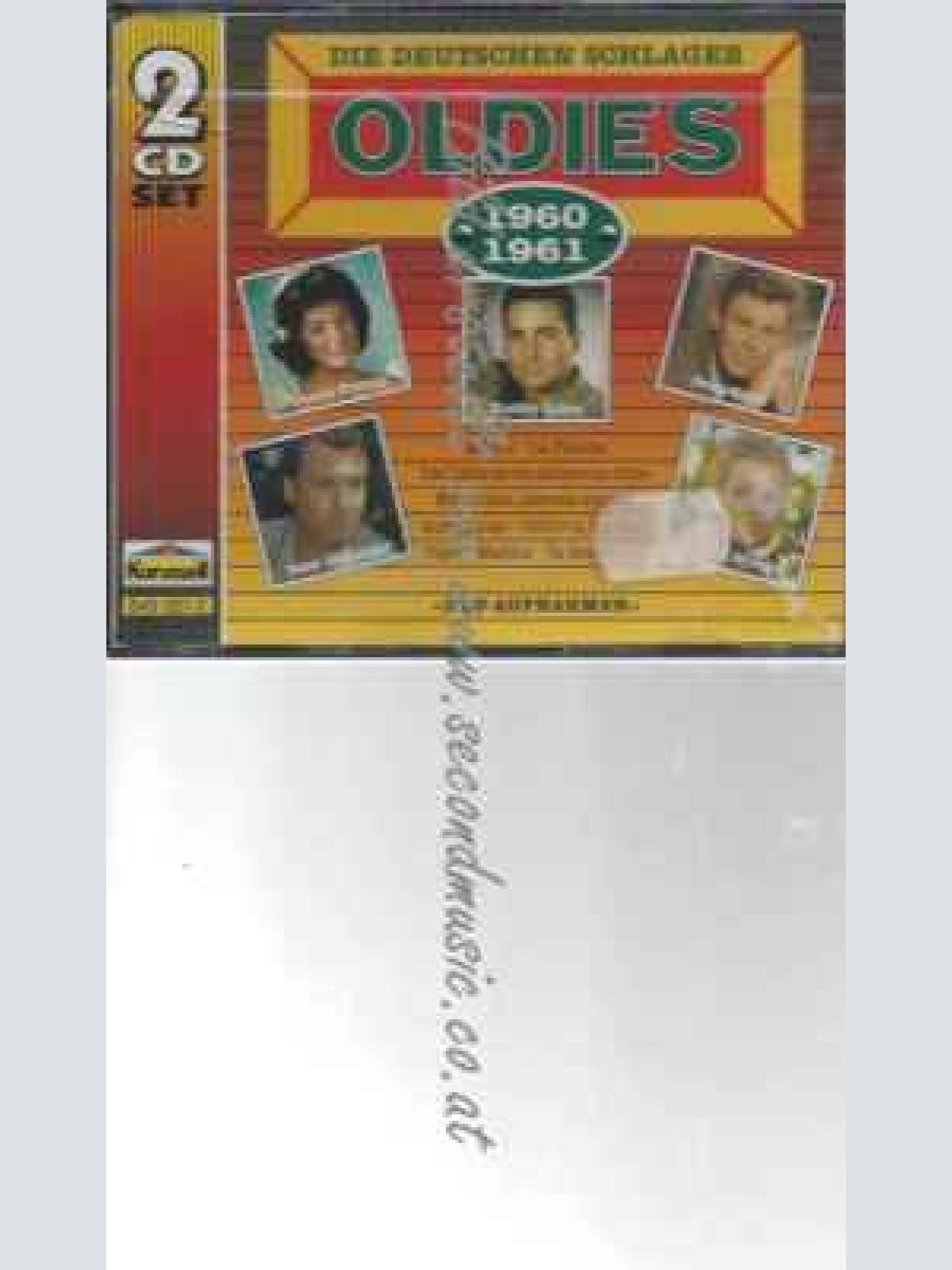 CD--Die deutschen Schlager Oldies /   Peter Kraus, Rainer Bertram,