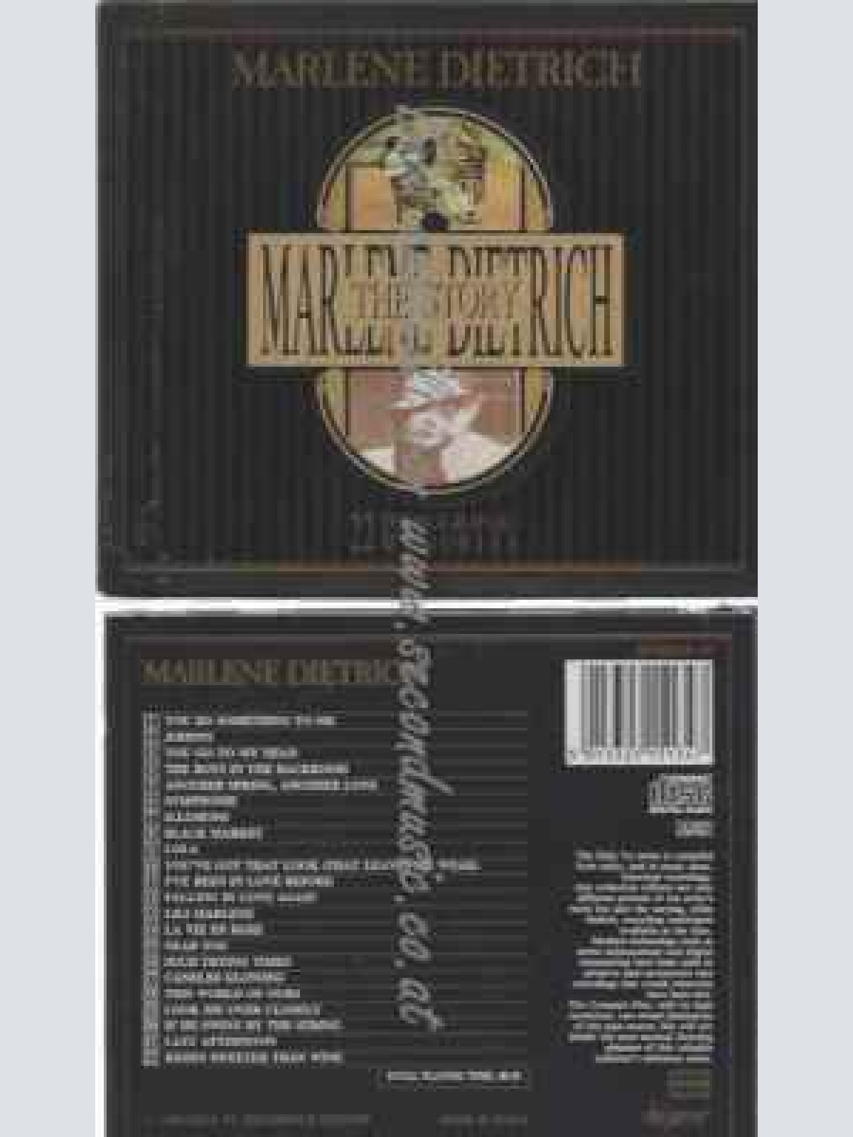 CD--Marlene Dietrich--Marlene Dietrich The Story Dejavu