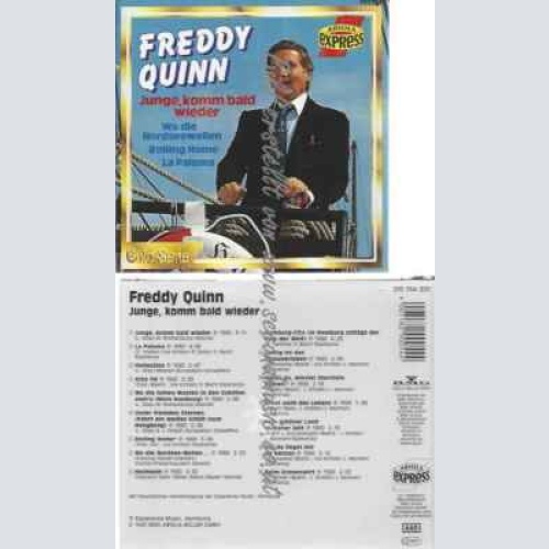 CD--Freddy Quinn--Junge komm bald wieder