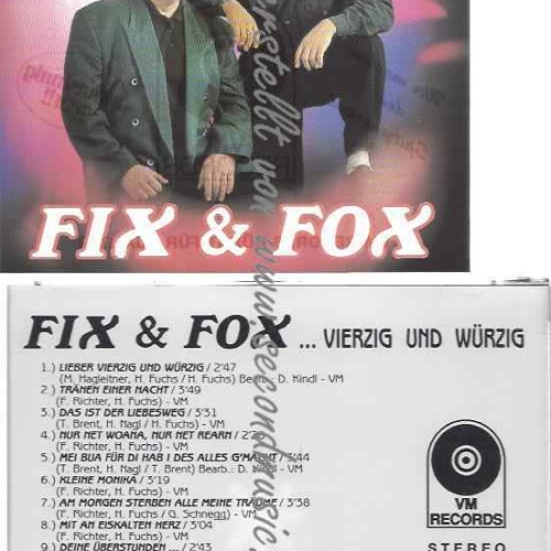 CD--Fix & Fox--Vierzig und Würzig