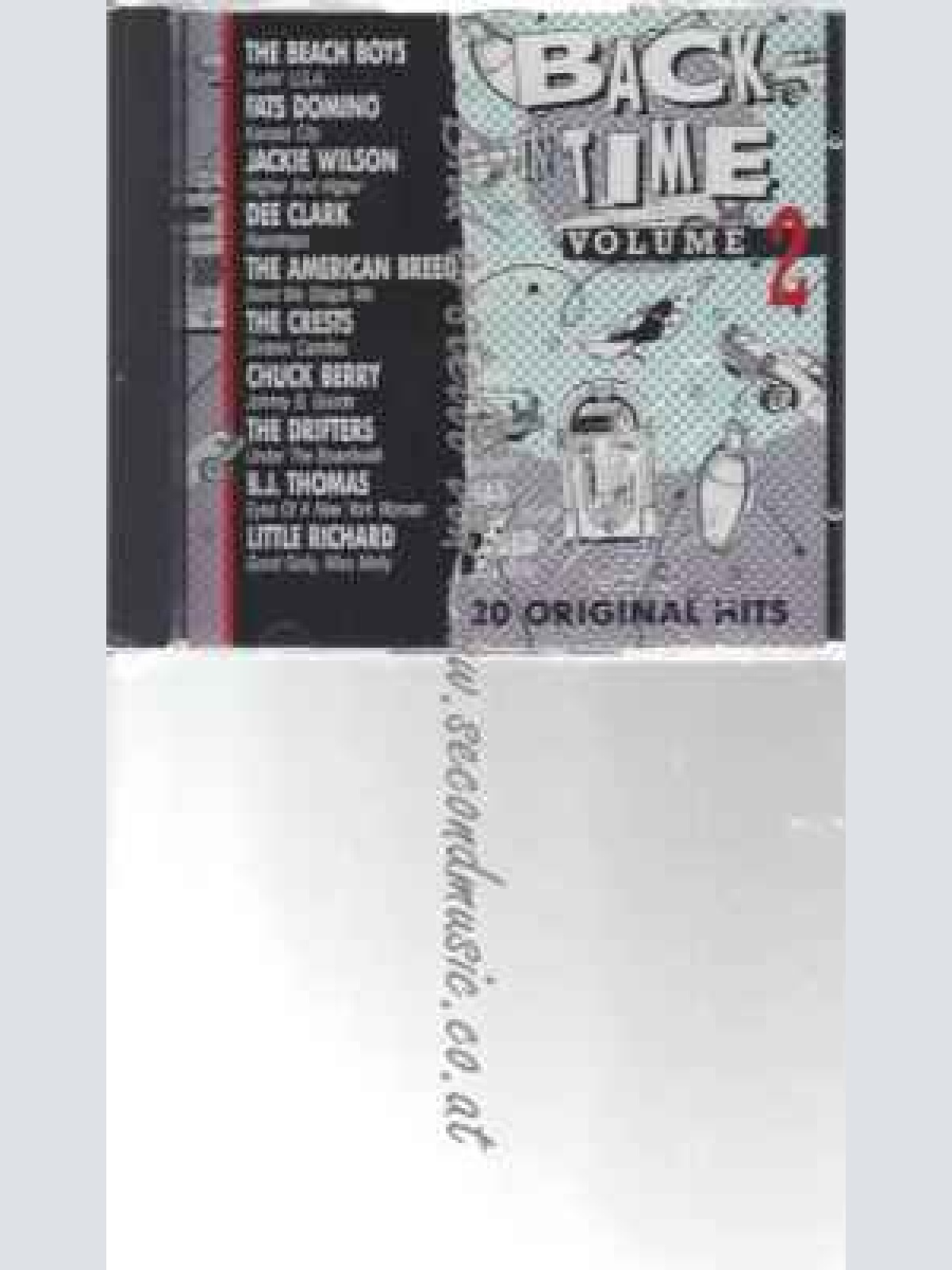 CD--  Back in Time 2- orig. Hits--Beach Boys, Fats Domino,