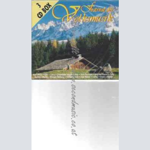 CD--Festival derVolksmusik--3 CD Box