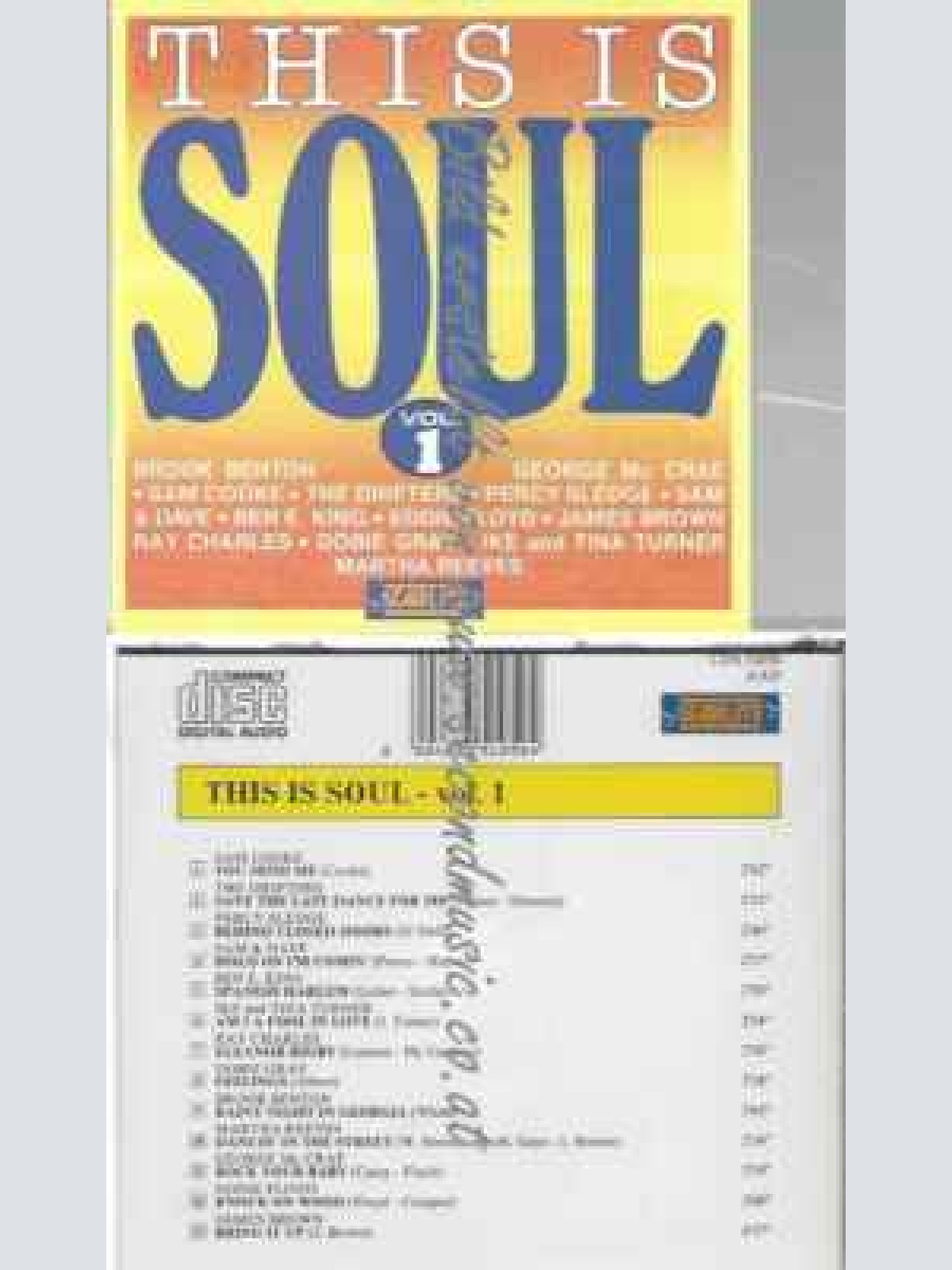 CD--SOUL / FUNK Compilation--This Is Soul Vol. 1