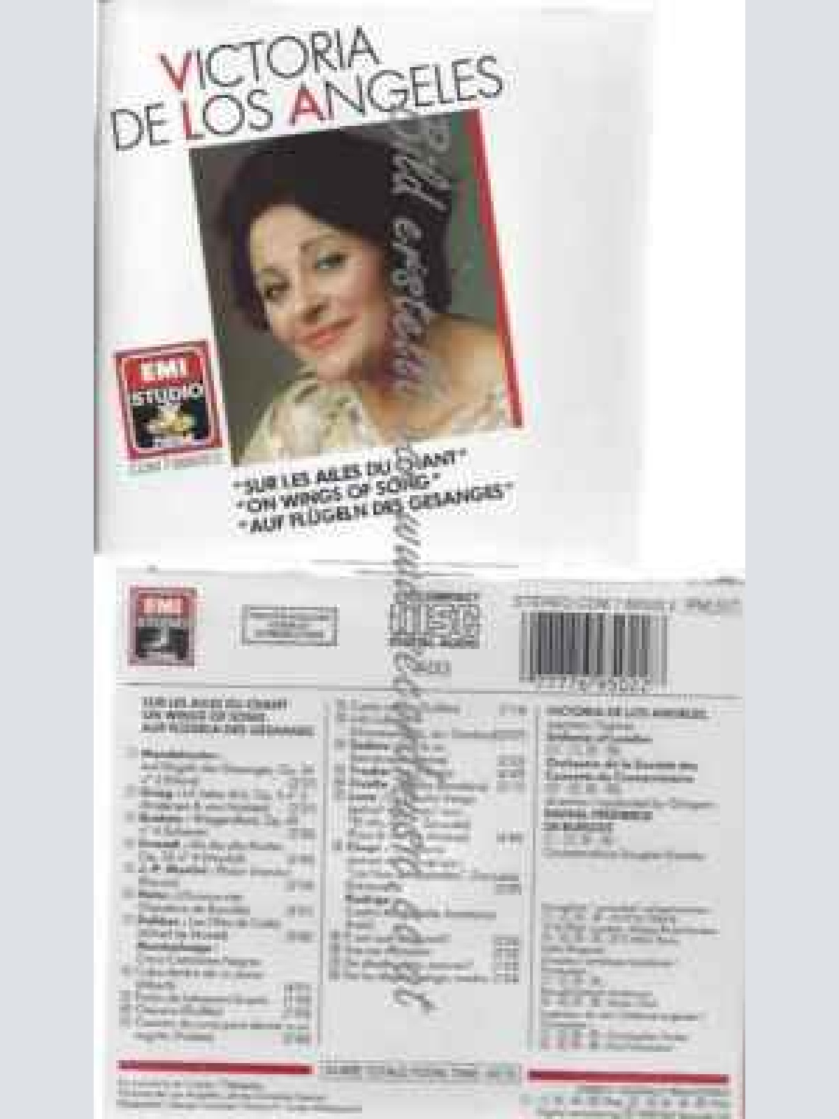 CD--Angeles, Fruehbeck, et al. | --Auf Flügeln des Gesanges