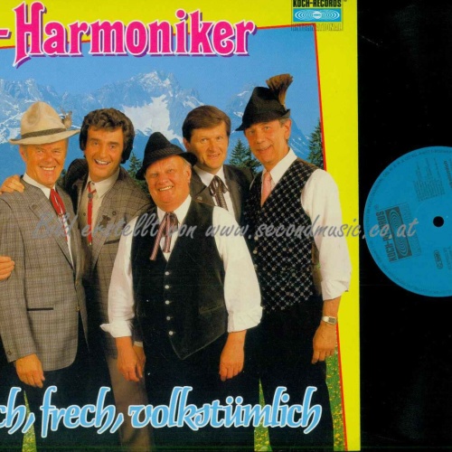 LP--  Frisch frech Volkstümlich  --Viel Harmonika  /NM