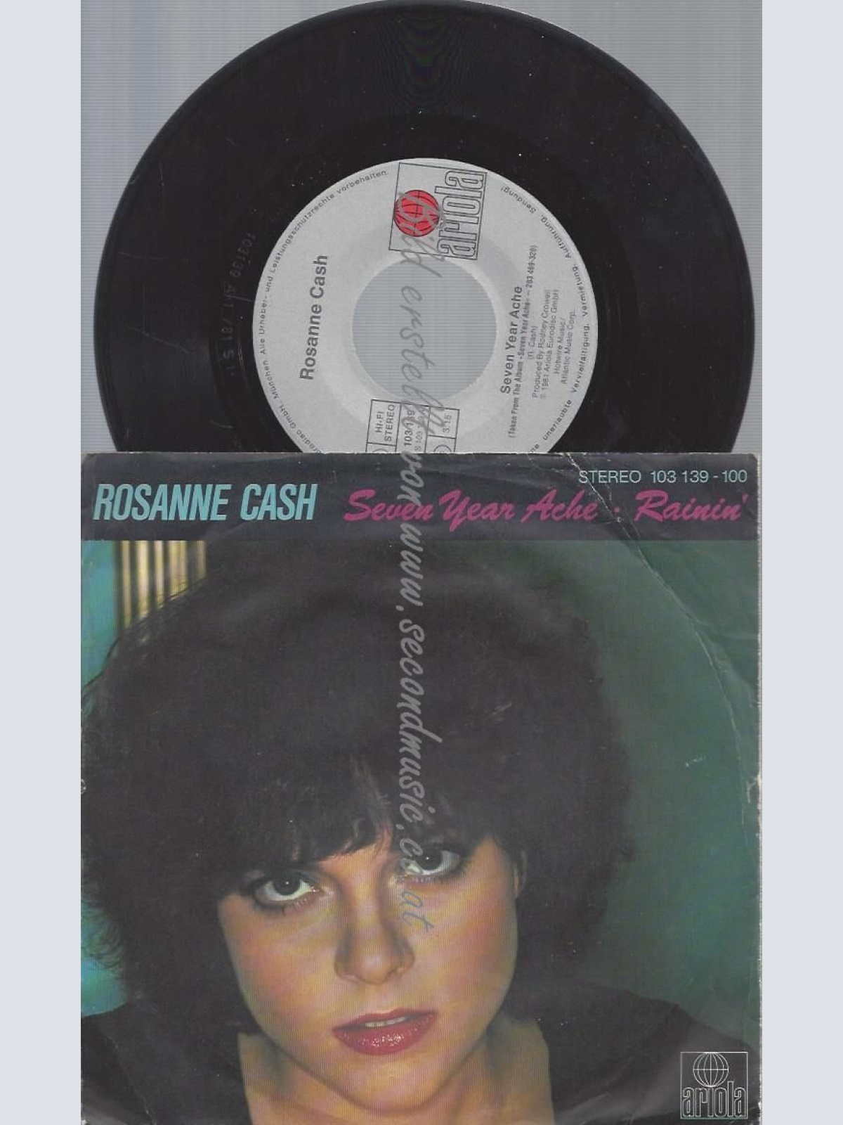 7" Rosanne Cash – Seven Year Ache