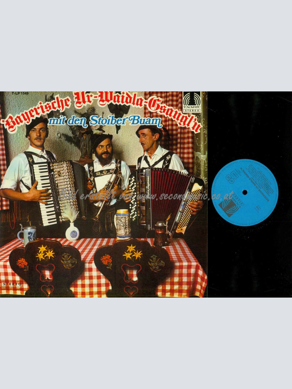 LP-- Stoiber Buam -- Bayrische  Ur Waidla Gsangln    // NM