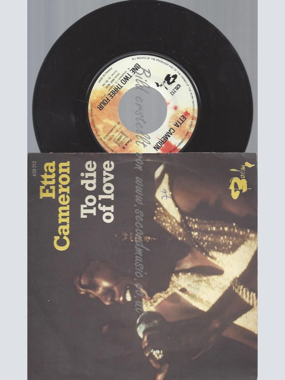 7" Etta Cameron  To Die Of Love