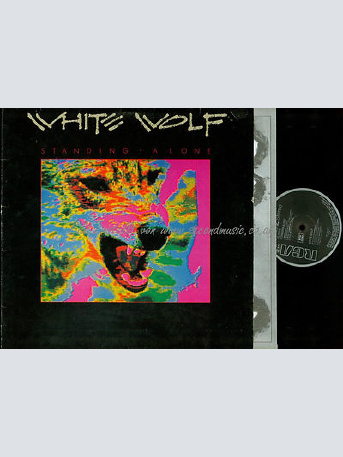LP--WHITE WOLF STANDING ALONE /OIS