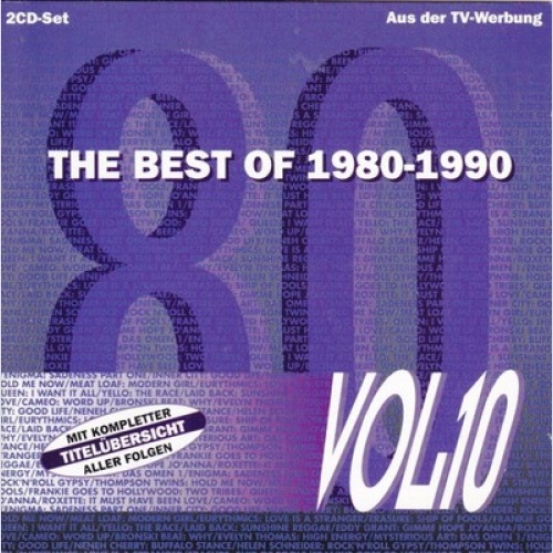 2xCD, Comp Various - The Best Of 1980-1990 Vol. 10