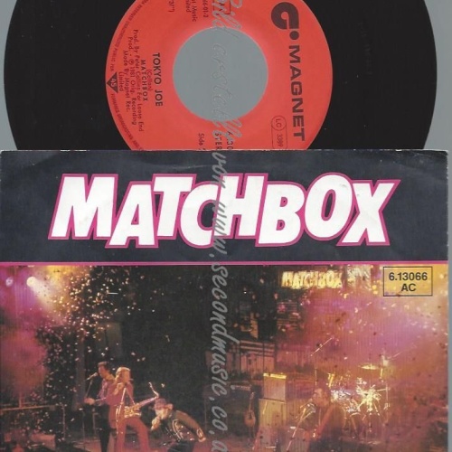 7"  Matchbox   Babe's In The Wood // PROMO BACKCOVER