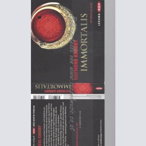 CD--RAYMOND KHOURY UND WOLFRAM KOCH--IMMORTALIS | AUDIOBOOK