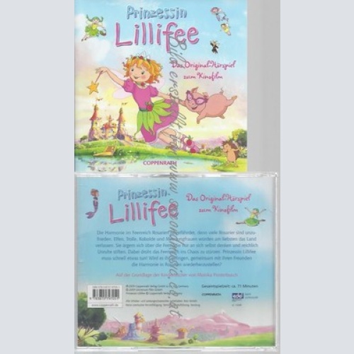 CD--MONIKA FINSTERBUSCH--PRINZESSIN LILLIFEE - DAS ORIGINAL-HÖRSPIEL ZUM KINOFIL