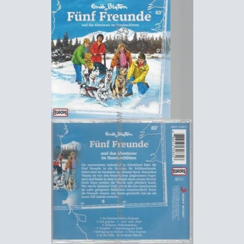 CD--ND DAS ABENTEUER IM HUNDESCHLITTEN/ FÜNF FREUNDE--083